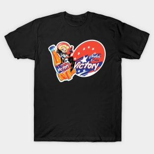 Nuka Victory Poster Girl T-Shirt